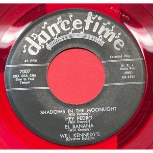 Will Kennedy Dancetime 45 EP 7007 Cha Cha Chas / Shadows in the Moonlight